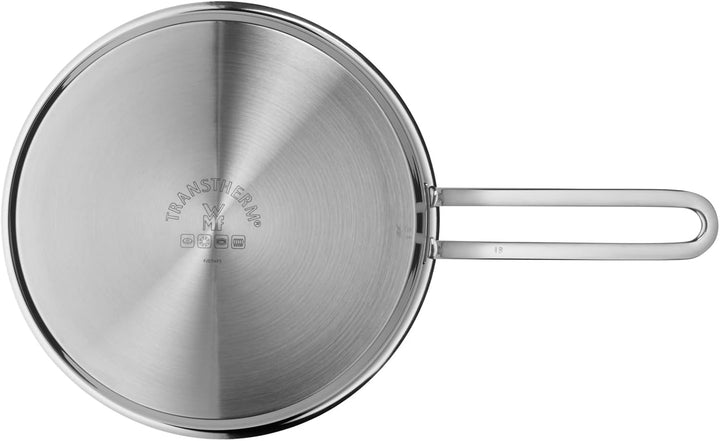 WMF Mini Bratpfanne beschichtet klein 18 cm, Cromargan Edelstahl poliert, Induktion, stapelbar, idea