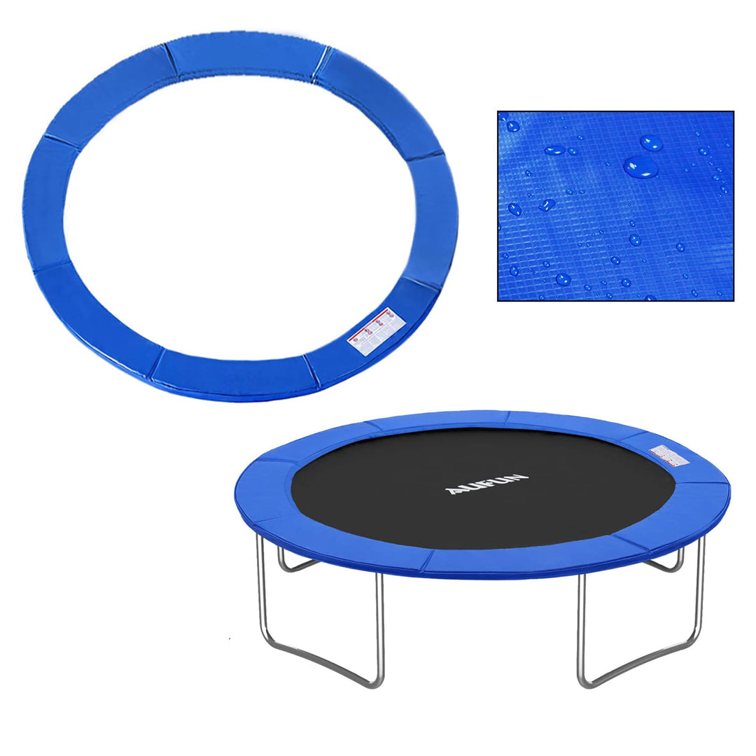 XMTECH Trampolin Randabdeckung Federabdeckung Randschutz UV-beständig | Gepolsterte Trampolin Federa