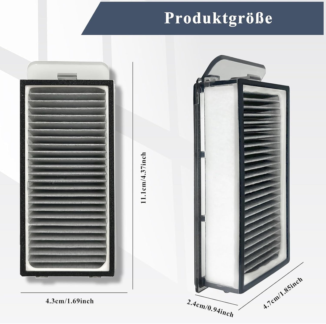 HEPA Filter kompatibel mit Dreame X50 Ultra Complete/L50 Pro Ultra /X50 Master/S40 Enhanced Edition/