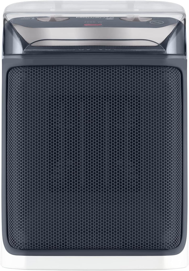 Rowenta SO9281 Mini Excel Aqua Keramik Heizlüfter | Grau/Weiss & CO3035 Konvektor- Heizlüfter Vectis