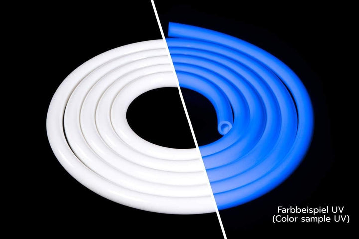 Alphacool Schlauch AlphaTube HF 16/10 (3/8"ID) - UV Weiss 3m