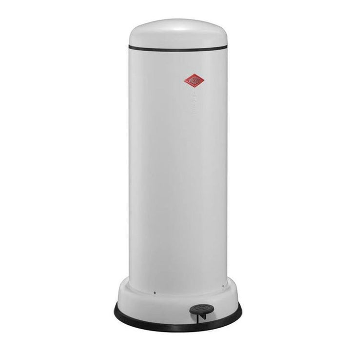 Wesco AbfallSMLR Big Baseboy Abfallsammler, Edelstahl, White, 38 x 38 cm Weiss, Weiss