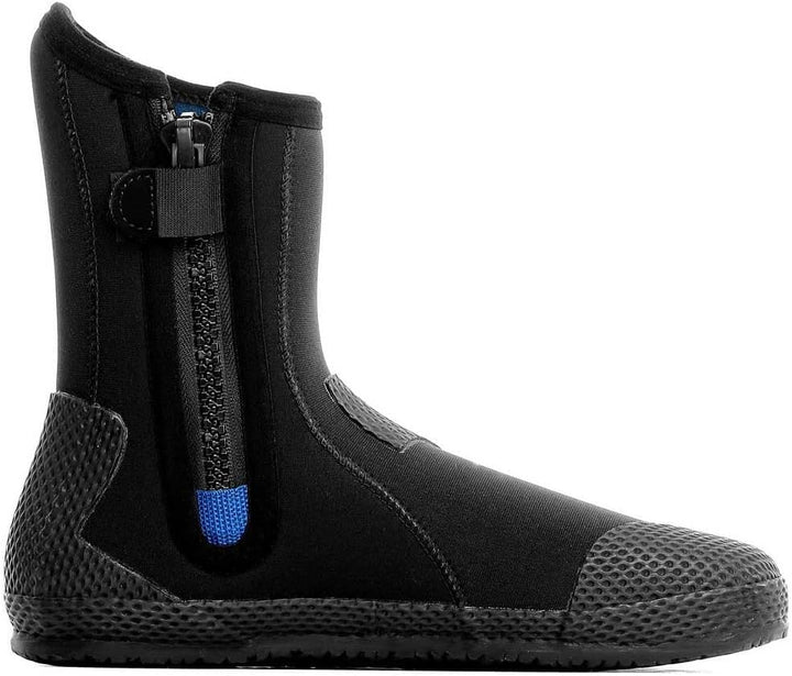 Aqua Lung Superzip Ergo II Neoprenfüssling schwarz/blau 5mm 46, 46