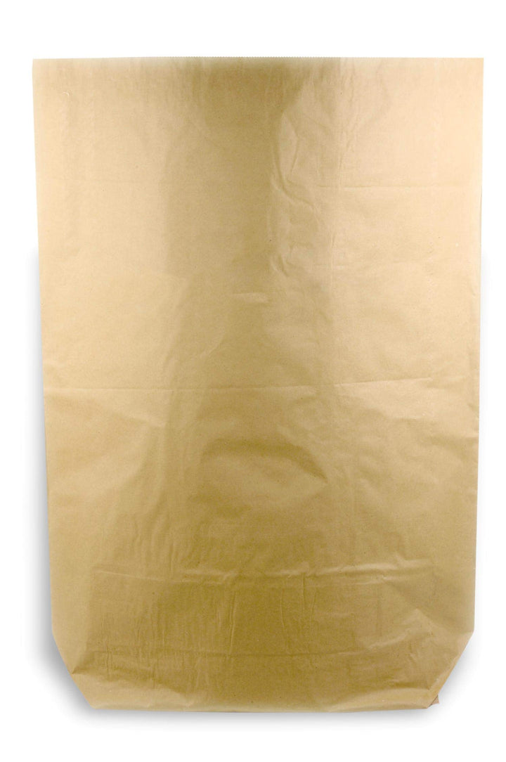 Hypafol Bio Papier Müllbeutel 50 Stück | abbaubare braune Biomüllbeutel für kompostierbare &amp; biologi