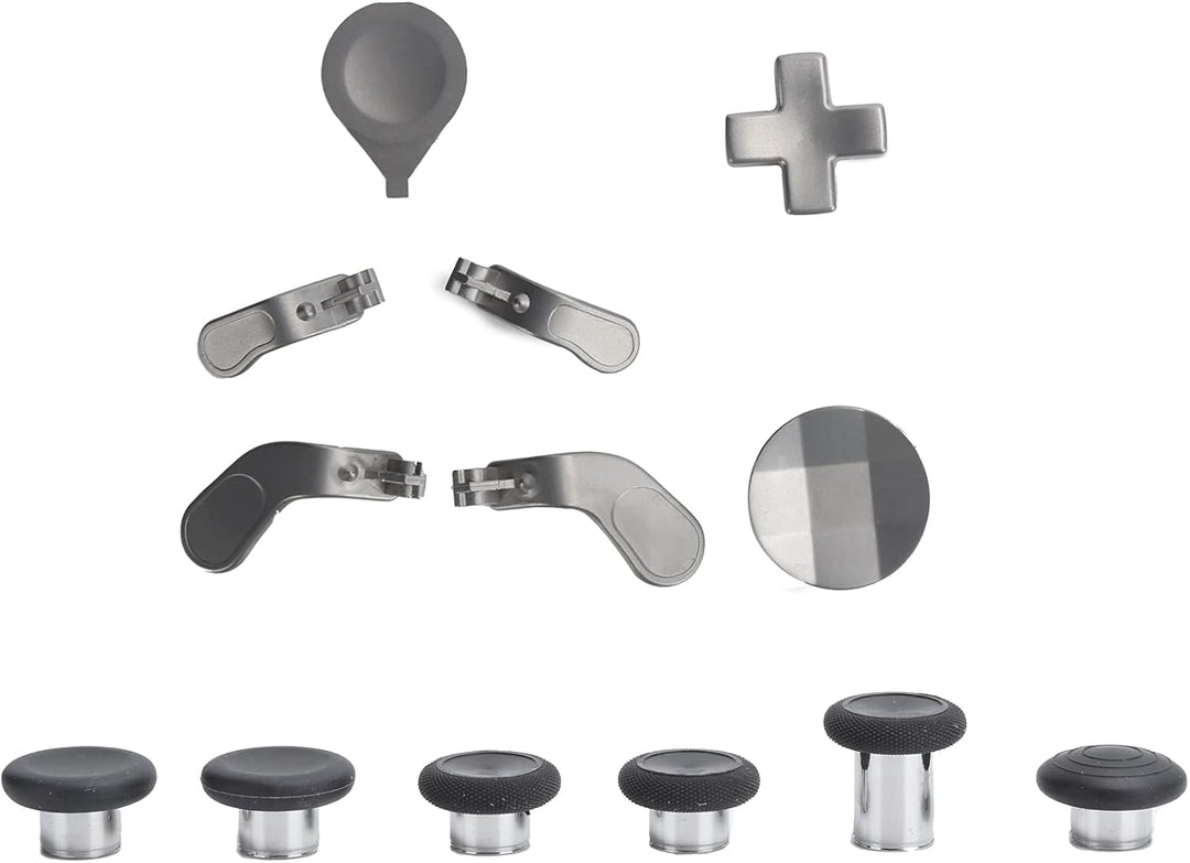 ciciglow Controller Thumbsticks Set, Game Controller Button Paddles Set Gamepad Thumbsticks und Meta