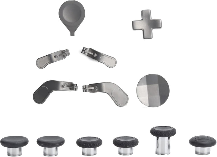 ciciglow Controller Thumbsticks Set, Game Controller Button Paddles Set Gamepad Thumbsticks und Meta