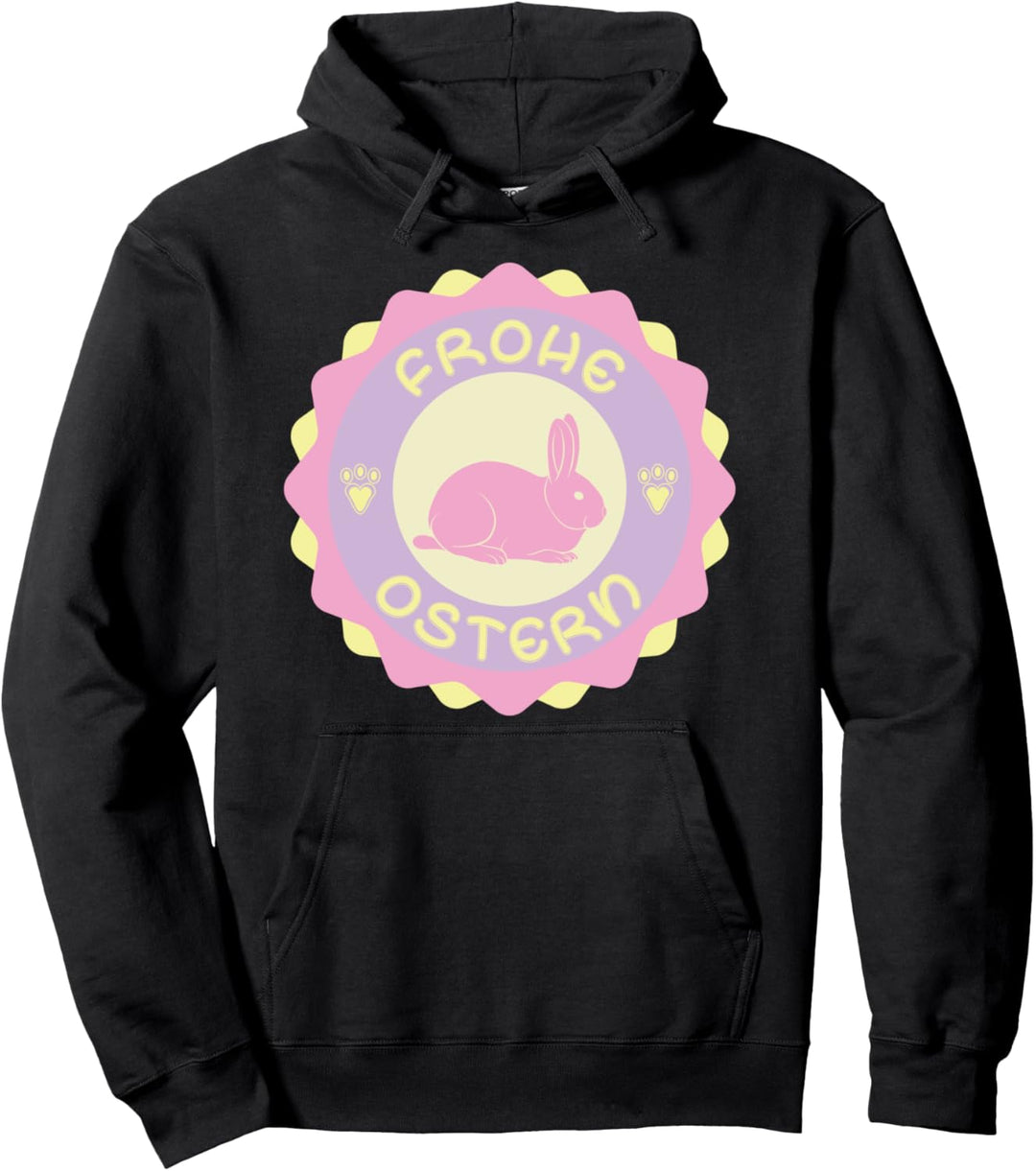 Frohe Ostern Buntes Ostern Outfit Osterhasenkostüm Pullover Hoodie