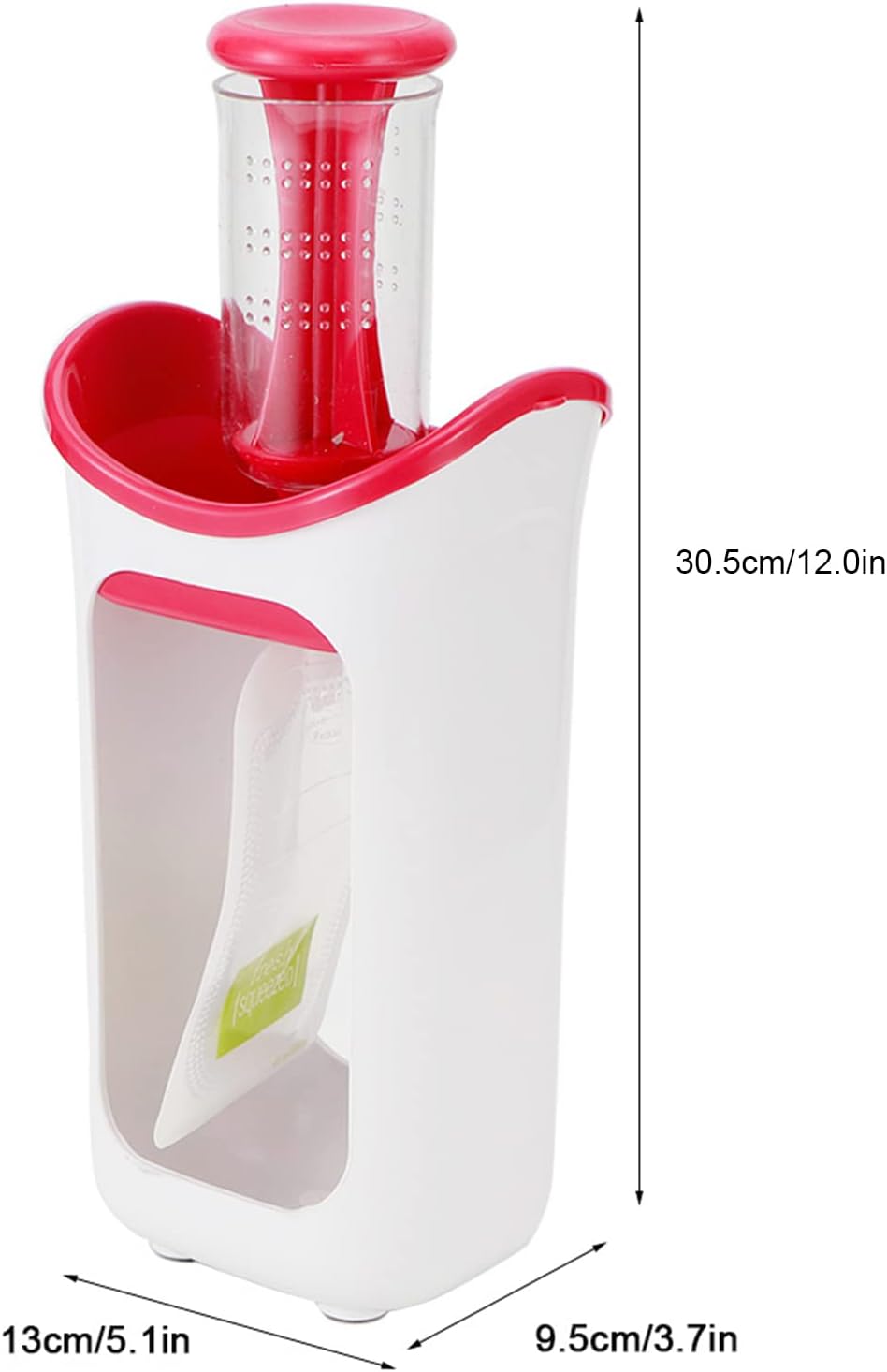 Nivvity Squeeze Station, Squeeze Station Press Store System Tragbare Kinder Obstpüree Squeezer Leben