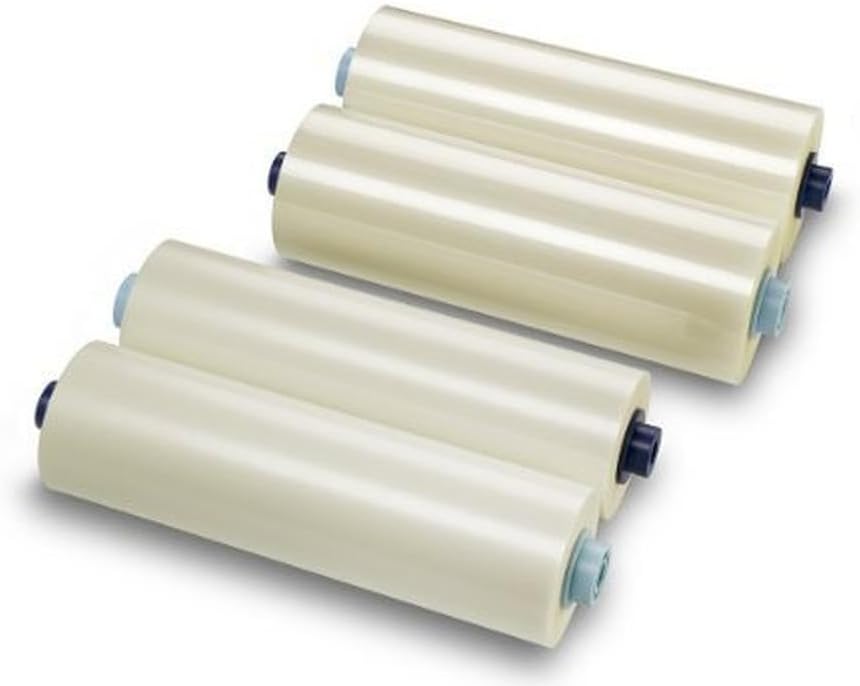 GBC Laminierfolien Rolle, Rollseal Ezload, A3, 42,5 mic, 305 mm x 150 m, 2 Stück, glänzend, 3400919E