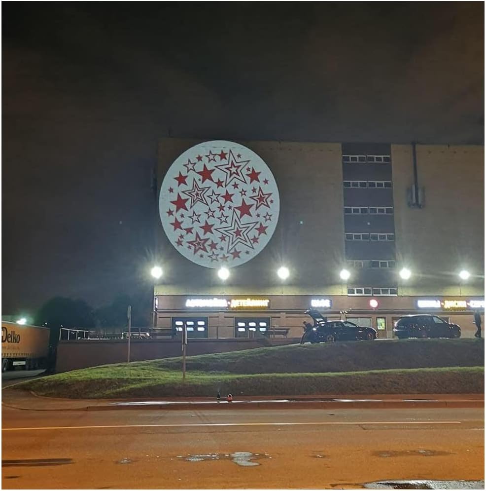 COLIFINE LED 120W GOBO Licht Logo Projektor Licht LED GOBO Projektor Werbung Logo Licht Im Freien IP