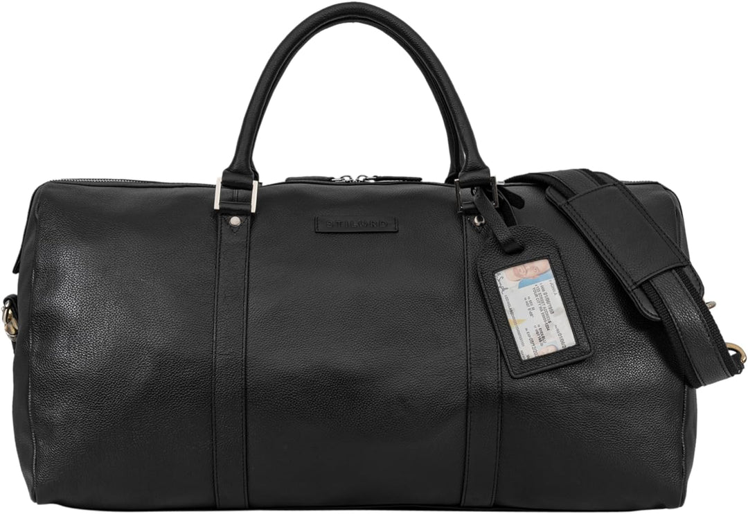 STILORD 'Herkules' Premium Reisetasche für Herren und Damen aus echtem hochwertigem Leder - EIN echt