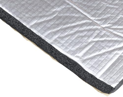 DFLEX 20 - Selbstklebende Wärmedämmung mit ALU-Folie, Stärke 20 mm, 1,5 m².
