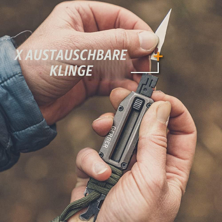 Gerber Multifunktionswerkzeug mit 8 Funktionen, Prybrid-X, Dunkelgrau, Edelstahl, 31-003740 Prybrid-