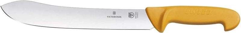 Victorinox Küchenmesser Swibo Blockmesser Normaler Schliff 31 cm Schwarz, 31 cm Schwarz