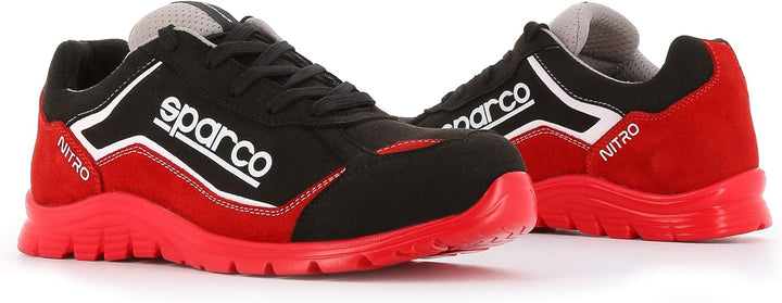 Sparco - Nitro ESD S3L SR FO - Unisex-Sicherheitsschuhe zum Laufen - Wasserabweisende Arbeitsschuhe