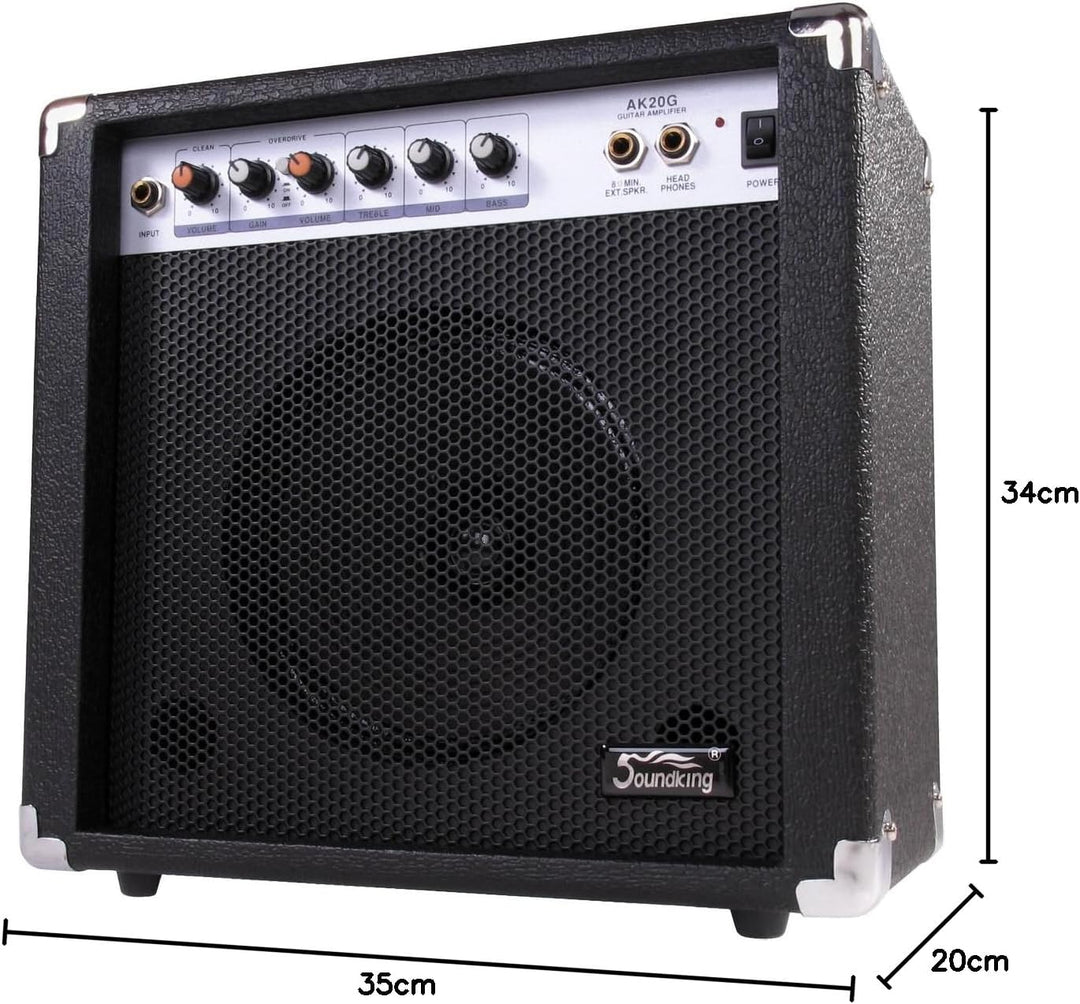 Soundking AK20-G Gitarrenverstärker - 2-Kanal, 60 Watt Single, Single