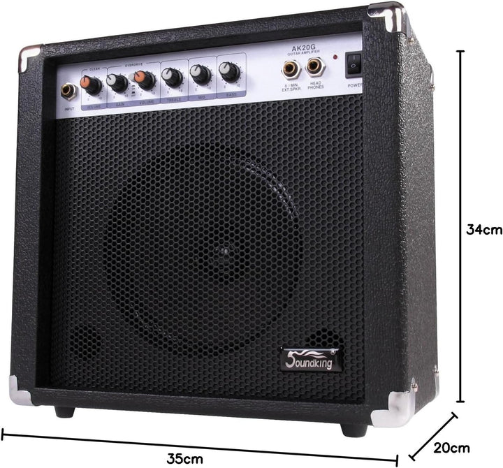 Soundking AK20-G Gitarrenverstärker - 2-Kanal, 60 Watt Single, Single