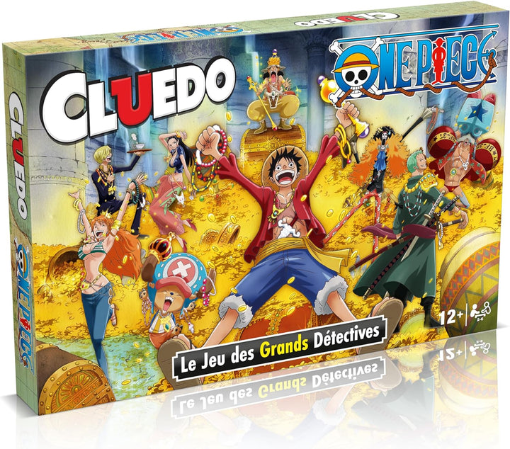 Winning Moves - CLUEDO ONE Piece - Gesellschaftsspiel - Brettspiel - Französische Version