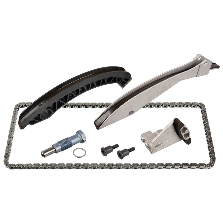 febi bilstein 30340 Steuerkettensatz für Nockenwelle, mit Gleitschienen und Kettenspanner , 1 Stück