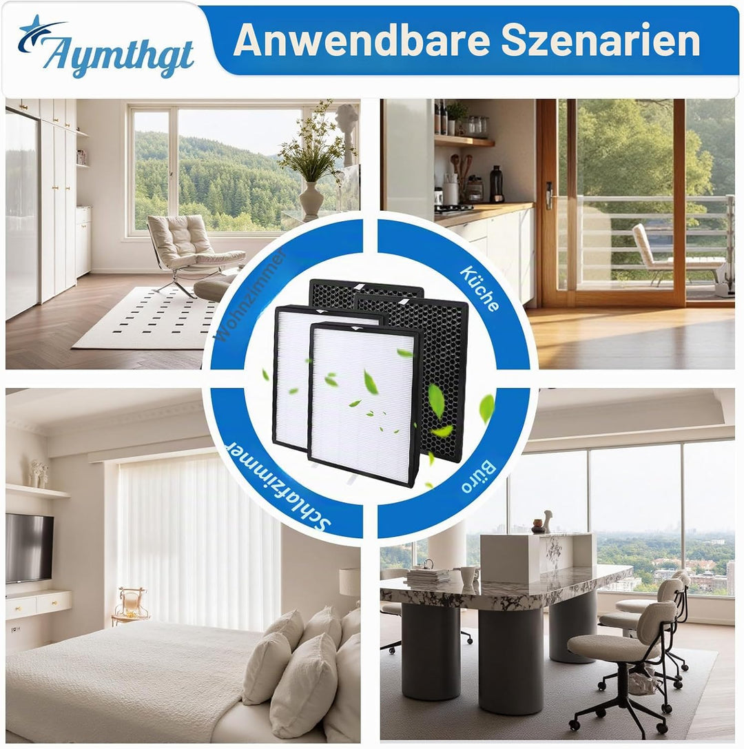 FY2420/30 Ersatzfilter Philips Luftreiniger AC2882 AC2885 AC2887 A2889 AC2892 AC3829 Serie 2000 und