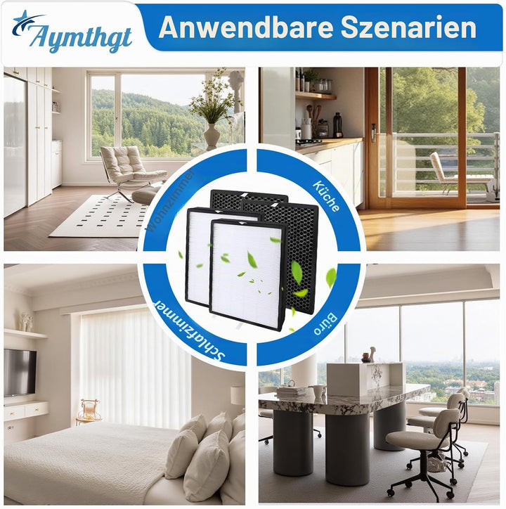 FY2420/30 Ersatzfilter Philips Luftreiniger AC2882 AC2885 AC2887 A2889 AC2892 AC3829 Serie 2000 und