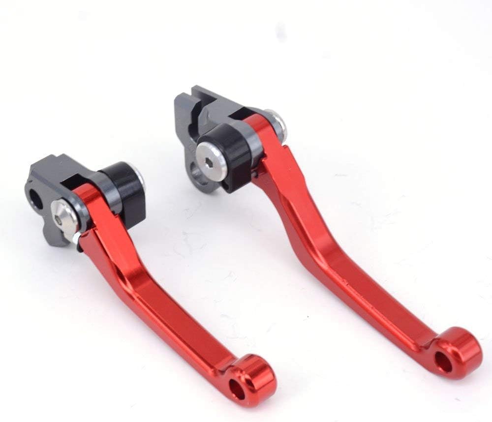 Kupplungshebel Bremshebel Motorrad,Billet Pivot Faltbare Kupplung Bremshebel Für CR80R CR85R 98-07 C