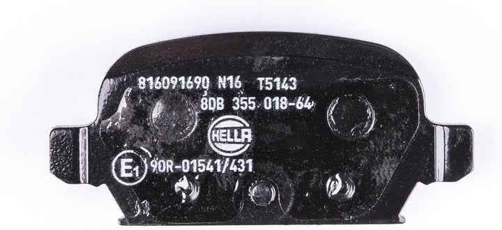 HELLA PAGID 8DB 355 018-641 Bremsbelagsatz - T5143 - Dicke/Stärke: 14mm - Bremssystem: Lucas - mit a
