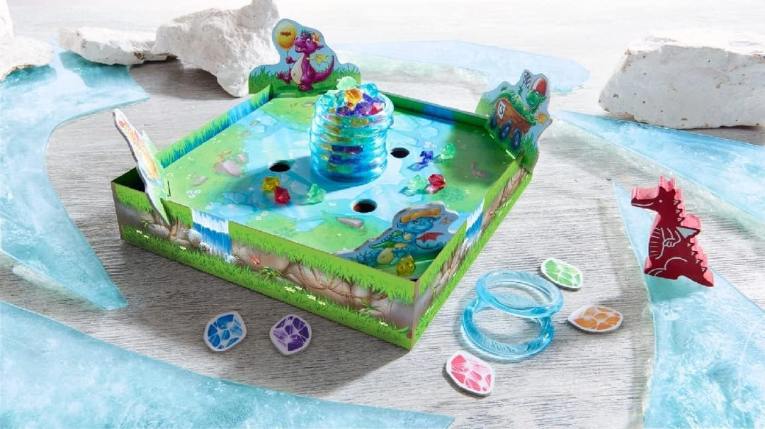 HABA Funkelschatz Brettspiel, Kinderspiel des Jahres 2018, Mitbringspiel für 2-4 Spieler ab 5 Jahren