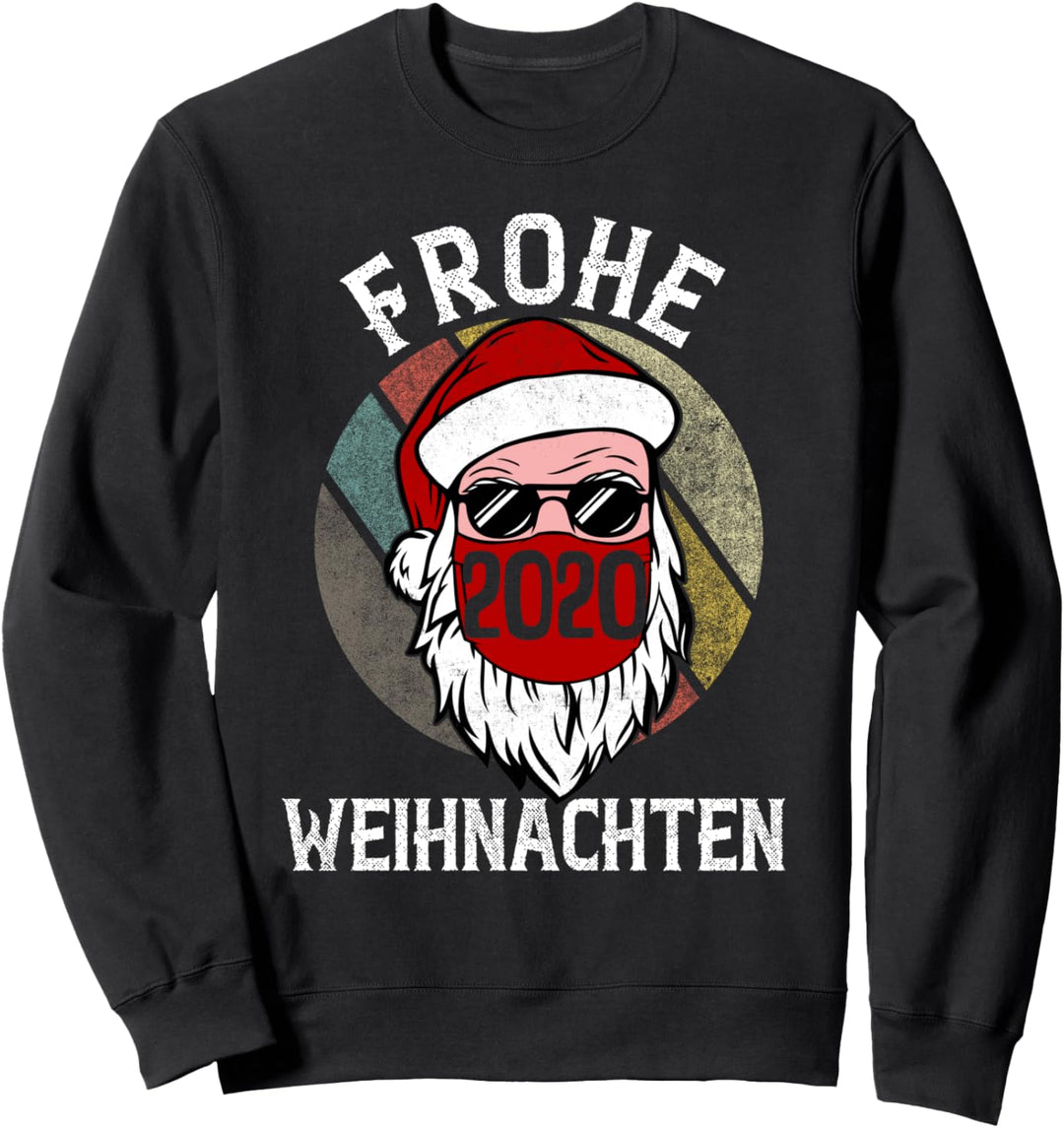 Frohe Weihnachten 2020 Weihnachtsmann Kostüm Christmas Sweatshirt