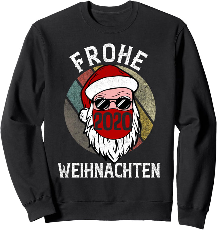 Frohe Weihnachten 2020 Weihnachtsmann Kostüm Christmas Sweatshirt