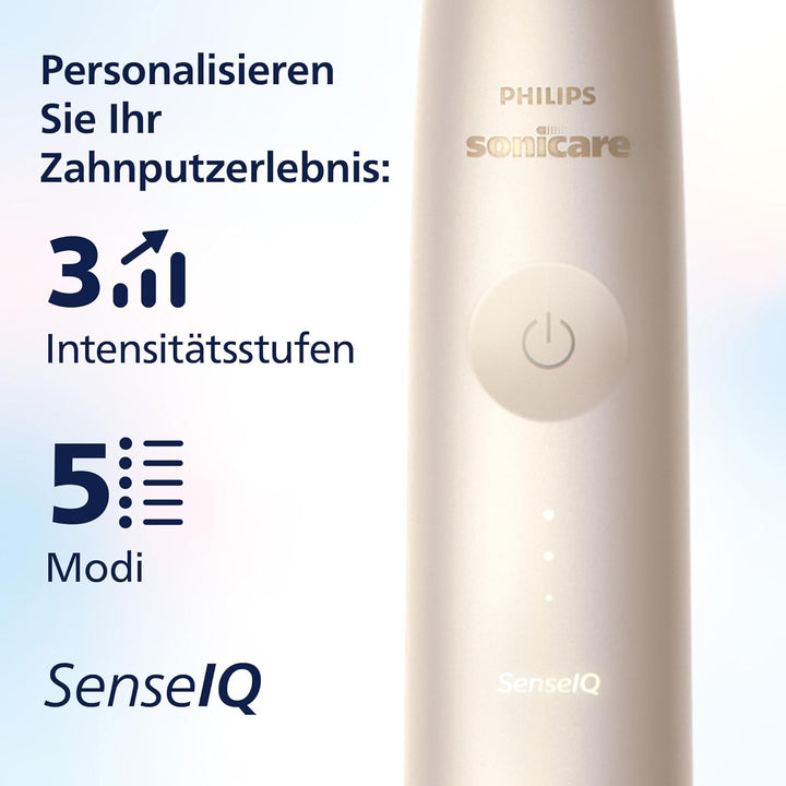 Philips Sonicare DiamondClean Prestige 9900 – Elektrische Schallzahnbürste mit 1x A3 Premium-All-in-