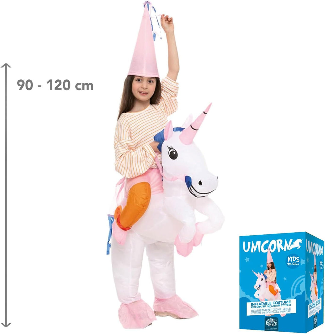Aufblasbares Kostüm für Kinder | Kostüm für die Kostümparty | Aus strapazierfähigem Polyester - Ange