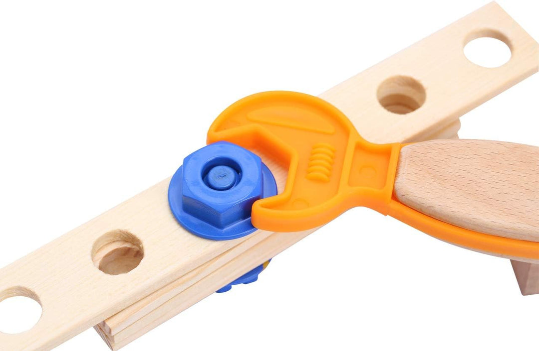 small foot 10603 Werkbank und Maltisch als 2-in 1 Spielzeug aus Holz