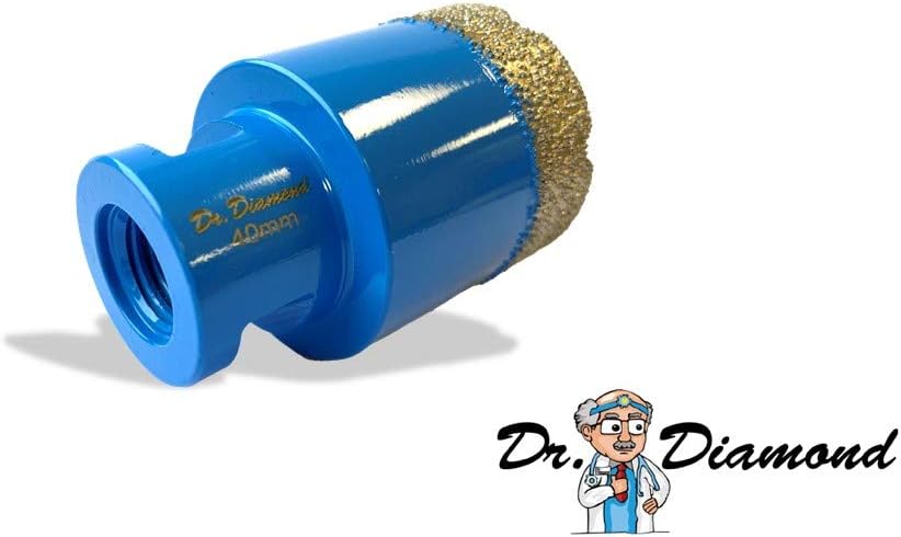 Dr. Diamond | Diamant Fliesenbohrer Blue Diamond für Fliesen & Feinsteinzeug Lochsäge für Winkelschl