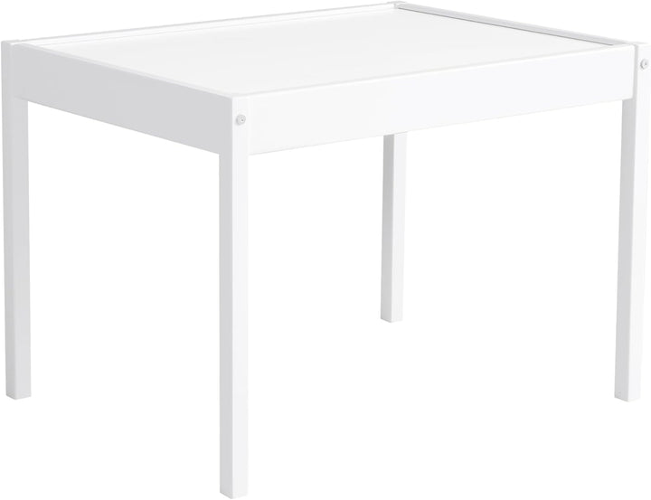 Baby Relax Tisch-und Stuhlset, White, Mittel Weiss, Weiss