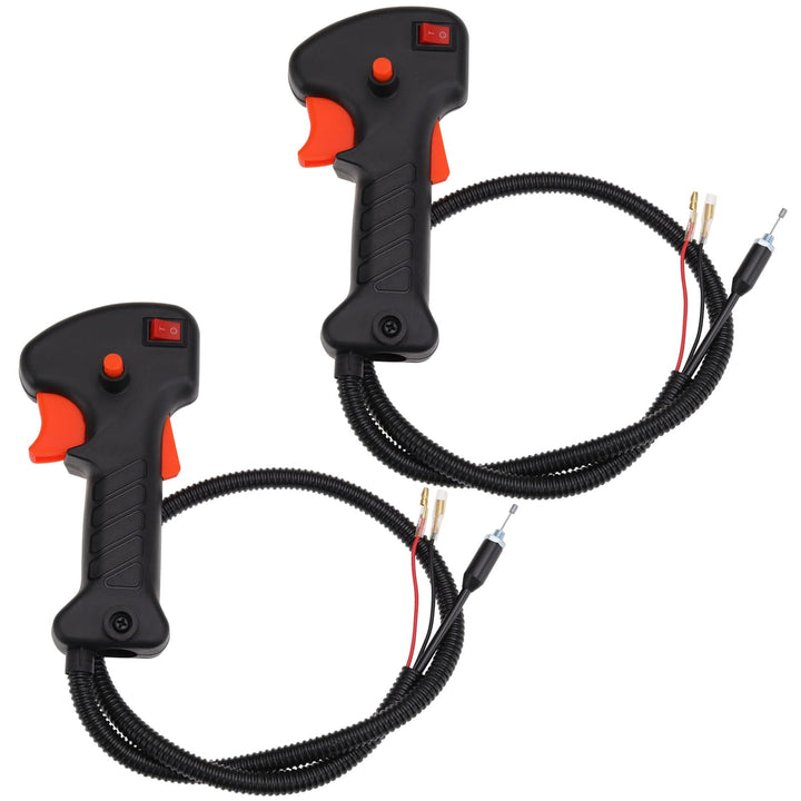 2 Stücke Strimmer Griff Schalter Kabel Brushcutter Gas Trigger Kabel für Strimmers Trimmer Brushcutt