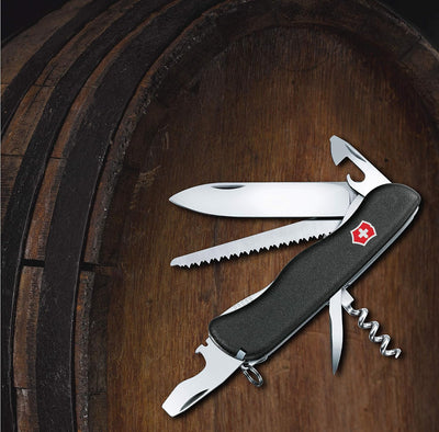 Victorinox Taschenmesser Forester Schwarz One Size Single, Schwarz One Size Single