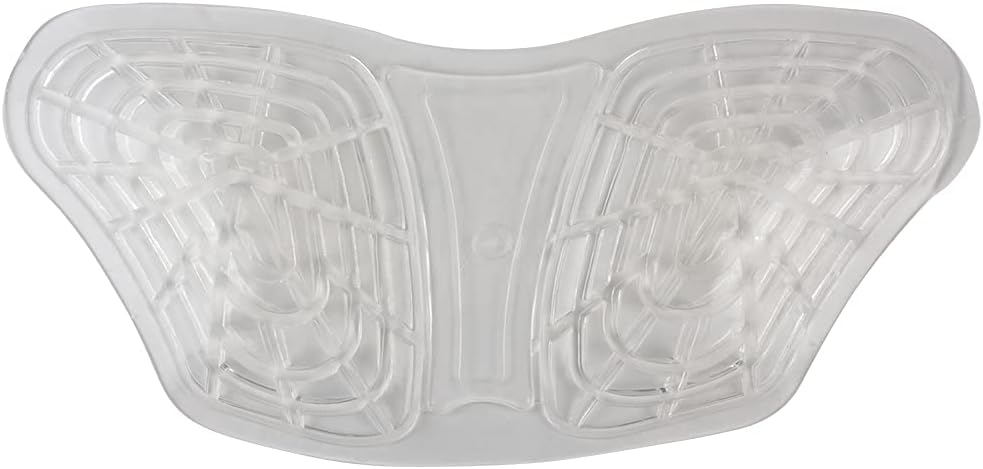PFIFF 100759 Gel Sattelunterlage vorne, durchsichtig, Vorne