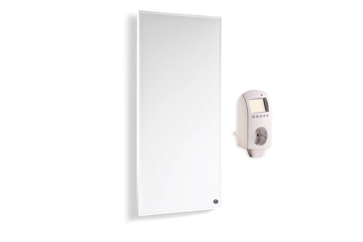 Infrarot Heizung mit Thermostat 1000 Watt - 5 Jahre Herstellergarantie - Überhitzungsschutz - TÜV -