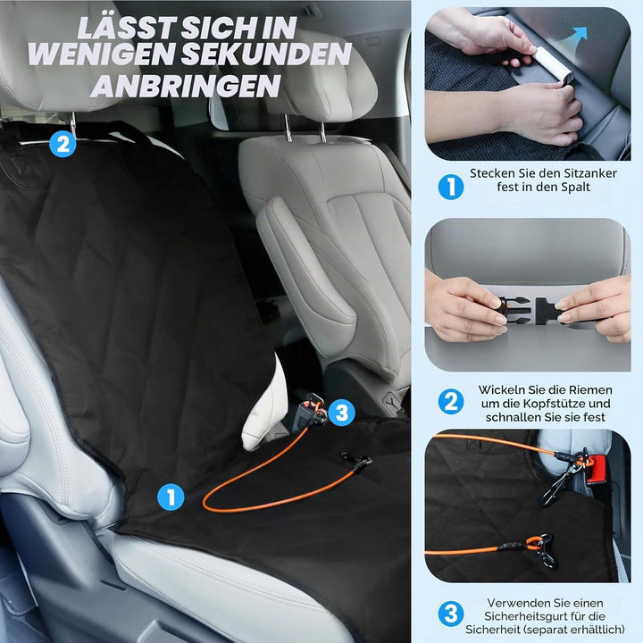 VIVAGLORY Sitzbezug Auto Vordersitze Seatflex Hundedecke Auto Vordersitz, Hundedecke Vordersitz Vord