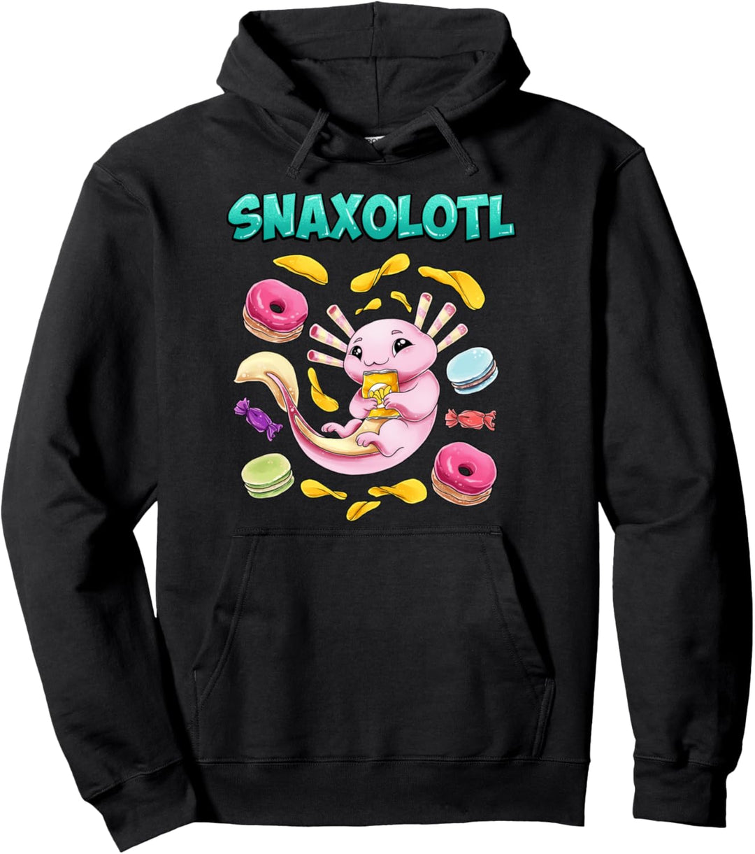 Snaxolotl Axolotl Pullover Hoodie