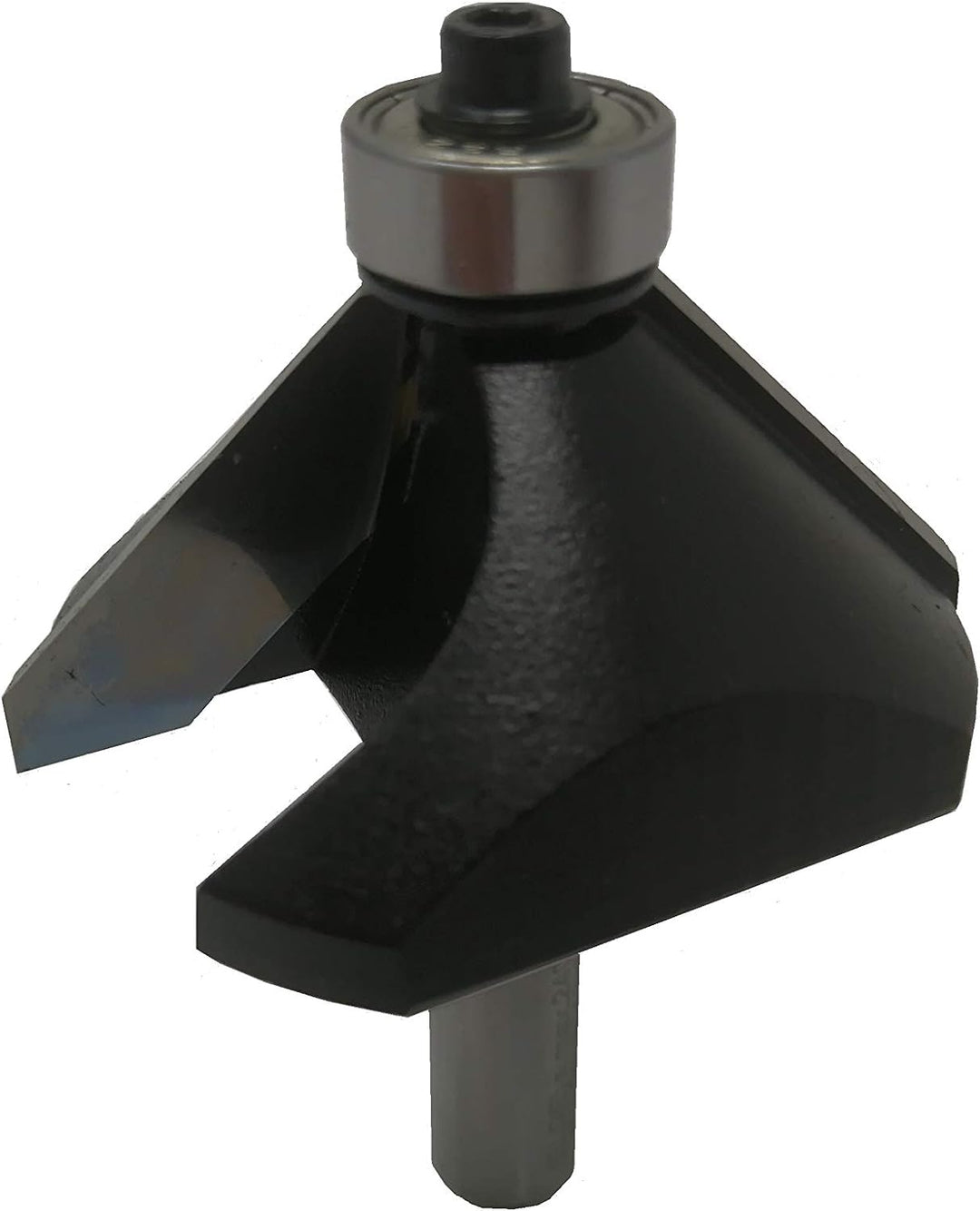 jjw-germany HW HM Oberfräser Fasefräser Z= 2 D= 44,5 mm NL 15,9 mm, Schaft 8 mm, mit Kugellager nach