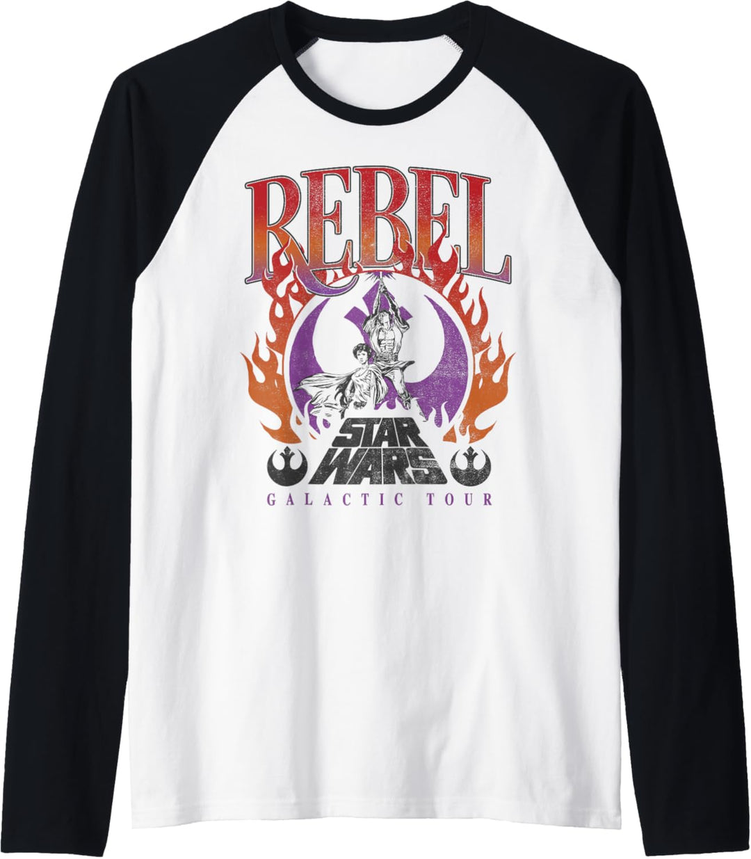 Star Wars Rebel Galactic Tour Poster Raglan