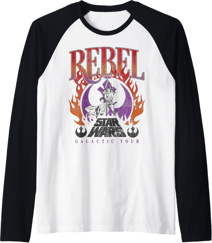 Star Wars Rebel Galactic Tour Poster Raglan