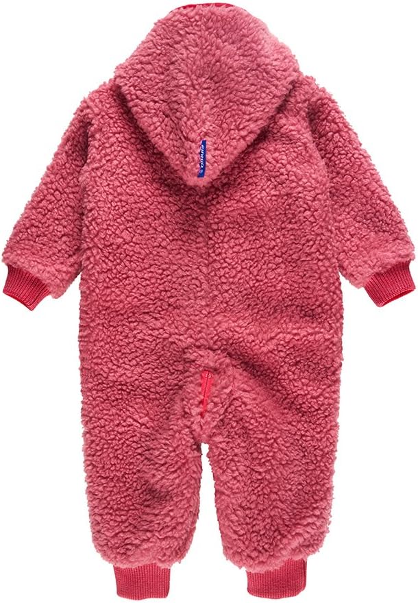 Finkid Puku Teddy Overall Kids stardust/cherry Grösse 60-70 2016