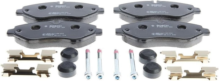 Bosch BP1231 Bremsbeläge - Vorderachse - ECE-R90 Zertifizierung - vier Bremsbeläge pro Set