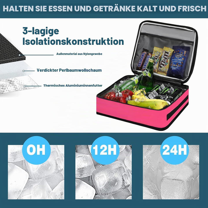 Paddle Board Kühltasche, wasserdichte Surf Sup Deck Kühltasche, isoliert, auslaufsicher, 10 Dosen, S