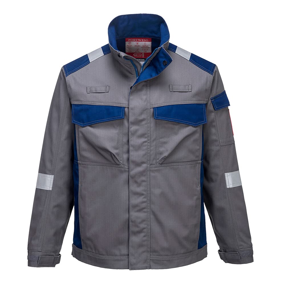 Bizflame Ultra Jacket - Color: Grey - Talla: Small S Grau, S Grau