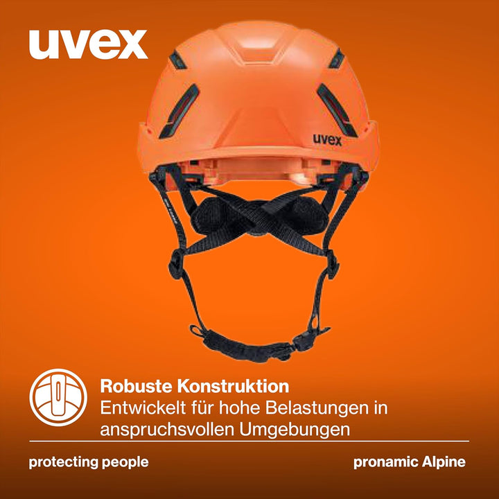uvex pronamic alpine Schutzhelm mit MIPS-Sicherheitssystem - Schutz und Dynamik - Damen/Herren Orang