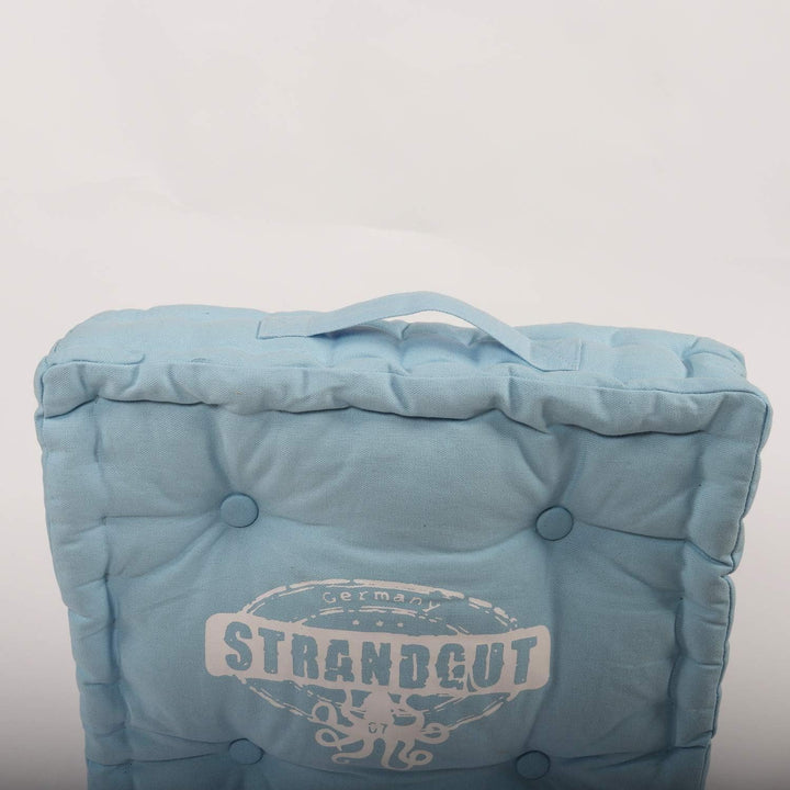 Strandgut07 Sitzkissen, 40 x 40 cm, Hellblau 40 x 40 cm Hellblau, 40 x 40 cm Hellblau